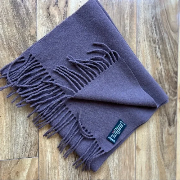 100% Extrafine Merino Wool Made in Italy Scarf - Picture 3 of 5